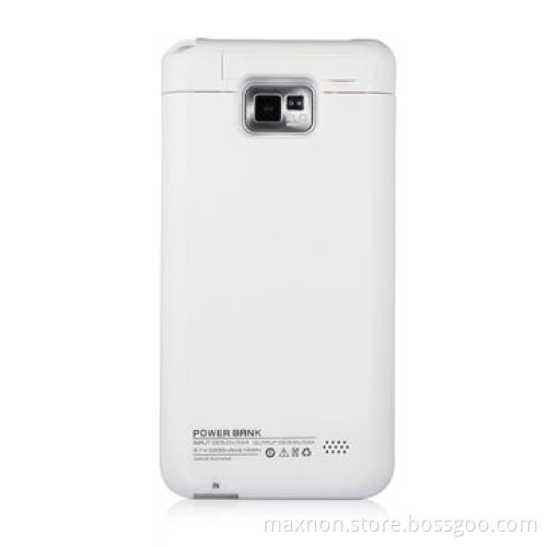 2,200mAh Power Battery Case for Samsung Galaxy S2/i9100 with Kick Stand